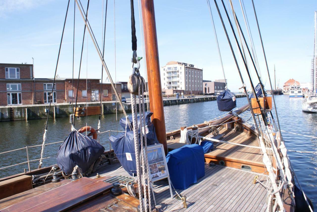 Seestern Am Hafen Mit Balkon - Abc139 By AbcWißmar Zewnętrze zdjęcie